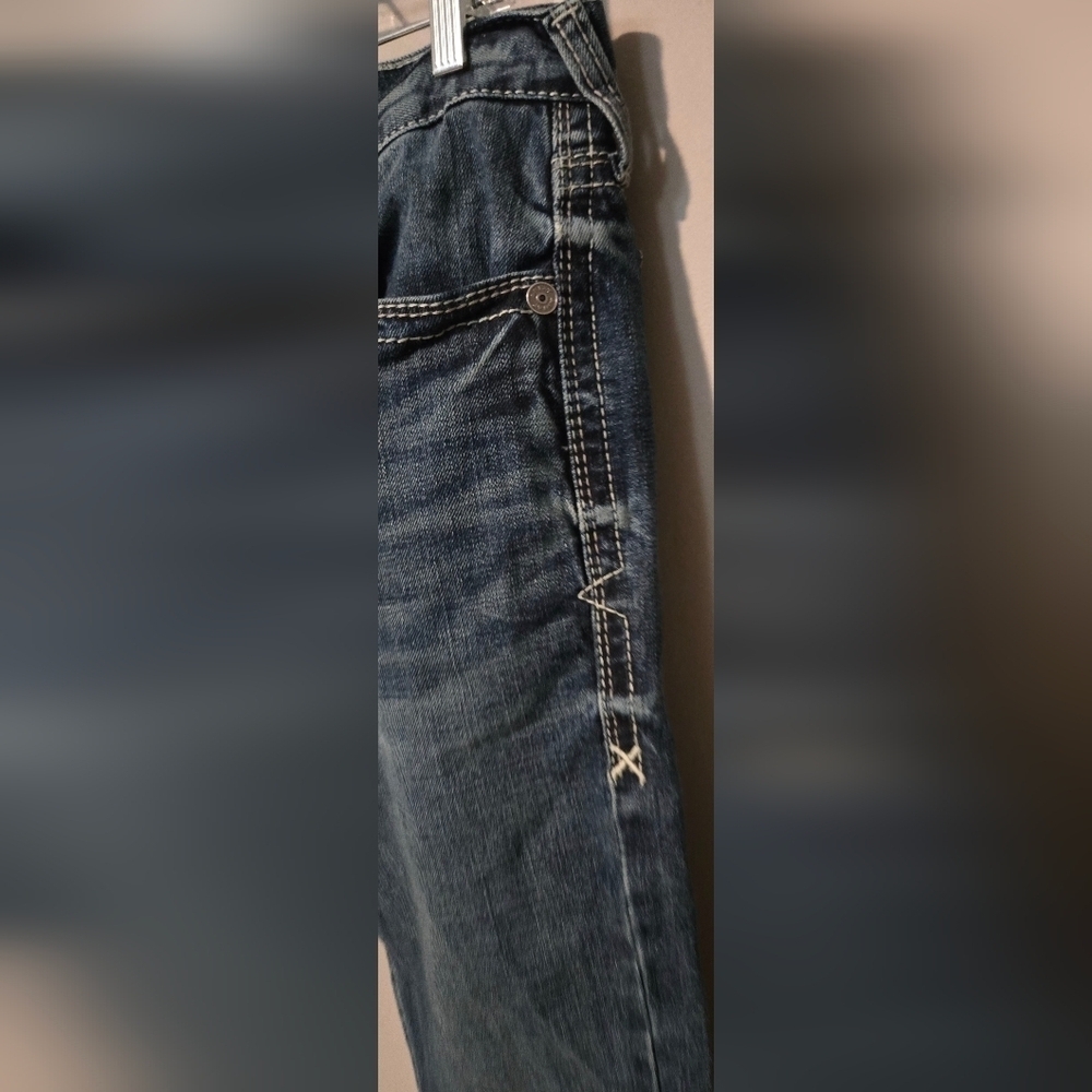 M7 Rocker Stretch Coltrane Stackable Straight Leg Jean - Picture 5 of 13